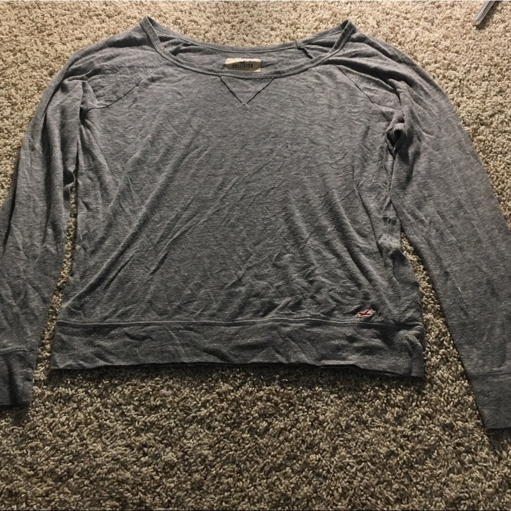 Light grey Hollister long sleeve